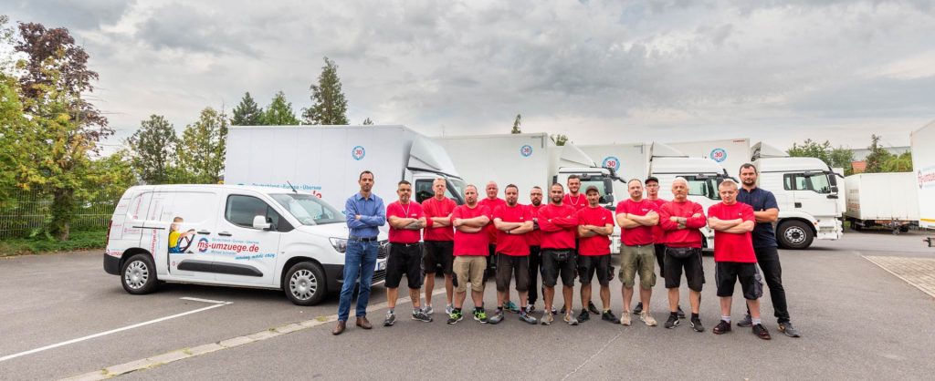 Team von MS Umzüge | Umzugsunternehmen Markkleeberg / Mitarbeiterumzug