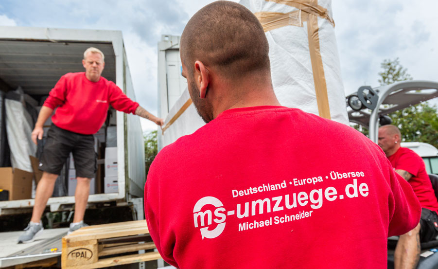 Team von MS-Umzüge - MS Umzüge – Über uns | Umzugsunternehmen in Leipzig